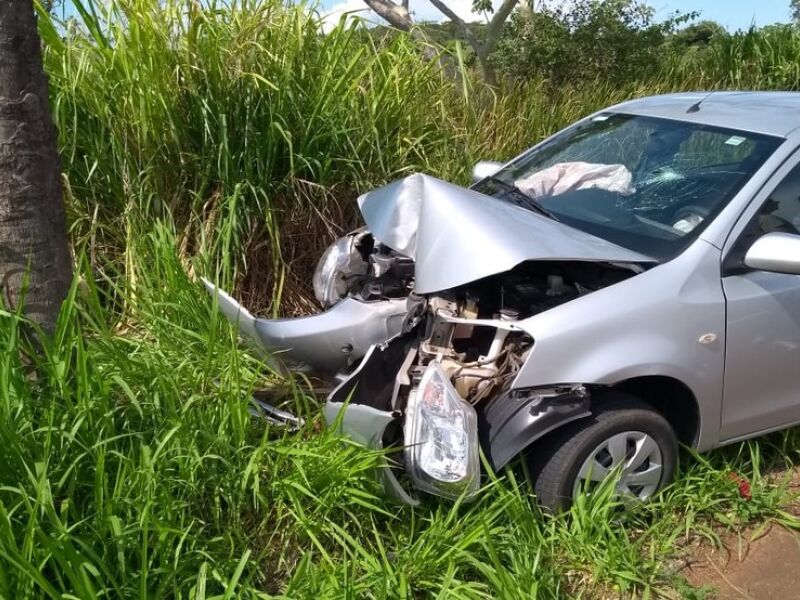 Embriagado Motorista Perde O Controle Do Ve Culo Bate Em Rvore E Vai