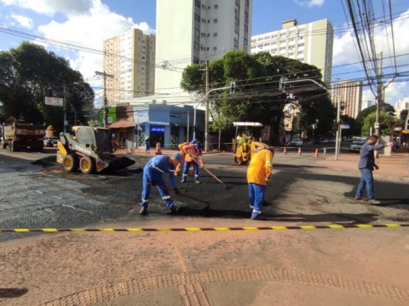 Rua Maracaju Fica Bloqueada Para Obras De Recapeamento Nesta Quarta