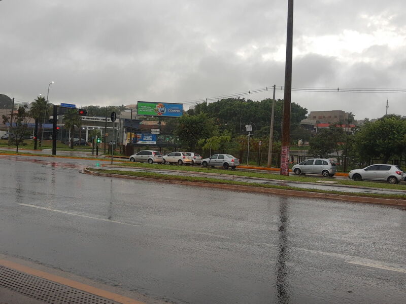 Campo Grande Amanhece Escura E Muita Chuva Jd Not Cias