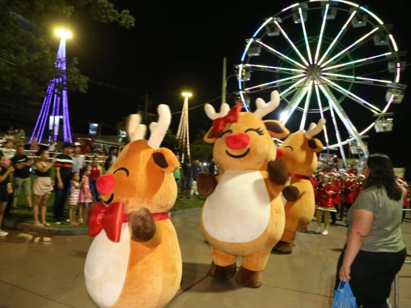 Natal De Cg Tamanho Fam Lia Programa O Na Cidade Do Natal Segue