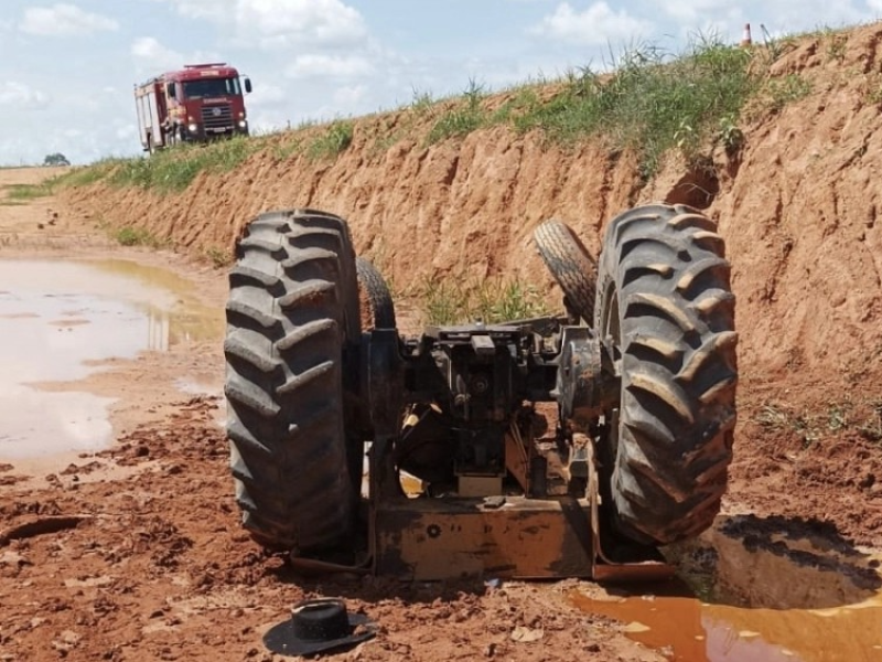 Trabalhador Morre Ao Ser Esmagado Por Trator Em Fazenda De Coxim JD1