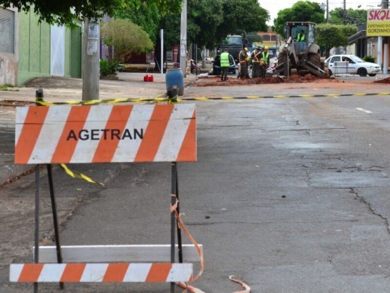 Obras no canal do segredo interditam algumas ruas do centro JD1 Notícias