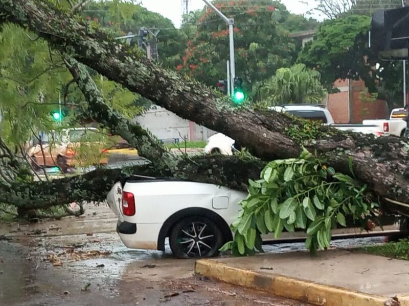 Chuva Forte Causa Transtornos Em Ponta Por Jd Not Cias