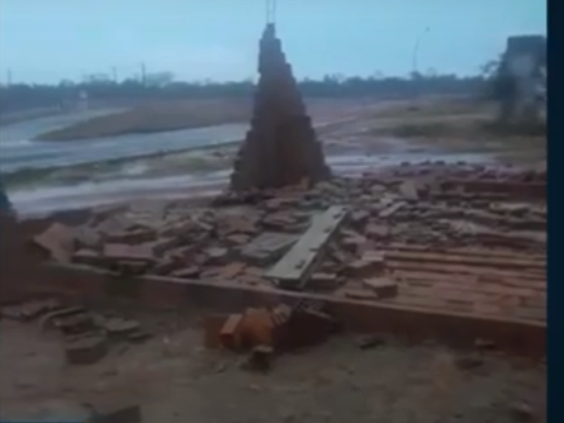 Vídeo Após temporal causar estragos Aquidauana decreta emergência