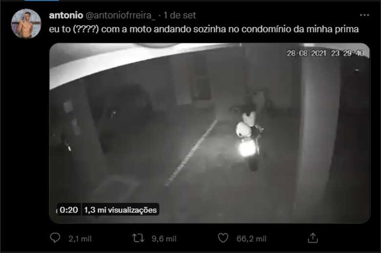 V Deo Motoqueiro Fantasma Moto Anda Sozinha E V Deo Viraliza Jd