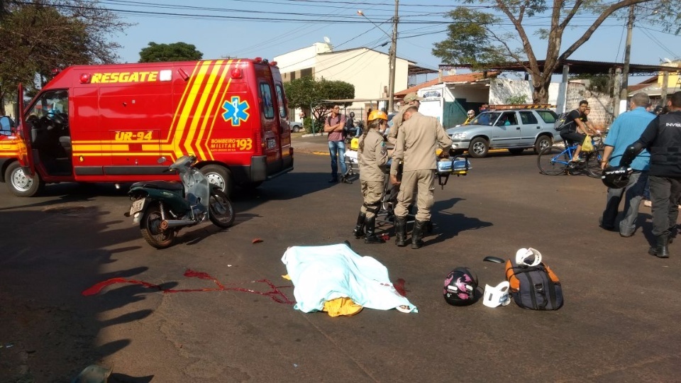 Mulher morre em acidente envolvendo carro e moto JD1 Notícias