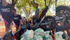 Motociclistas arrecadam alimentos e ajudam famílias carentes na capital