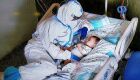 Foto de bebê internado em Ancona viralizou nas redes sociais — Foto: Ospedali Riuniti Marche via Reuters