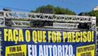 Bolsonaristas manifestam neste sábado