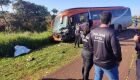 acidente ocorreu entre o distrito de Prudêncio Tomaz e Nova Alvorada do Sul