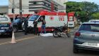 JD1TV: Câmera flagra momento em que motociclista é morto por caminhão na Ceará