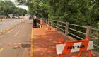 Prefeitura planeja reconstrução de trecho de calçada no Lago do Amor