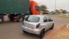 Carro em que indivíduo estava ao ser abordado