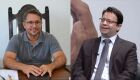 Presidente da Acrissul, Guilherme Bumlai e o promotor Luiz Antônio Freitas de Almeida do MPMS