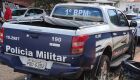 A Pol&iacute;cia Militar esteve no local