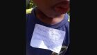 Professora grampeia bilhete em camisa de criança de 5 anos em Nova Friburgo