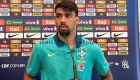 Lucas Paquetá, meia da Seleção, em entrevista coletiva