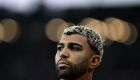 Gabigol no jogo entre Flamengo e Vasco