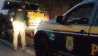 PRF recupera caminhonete roubada 'recheada' com quase 1 tonelada de droga