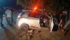 Motorista é socorrida após bater carro em árvore em Corumbá