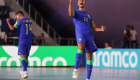 Pito, da Seleção Brasileira, comemora gol contra Croácia na Copa do Mundo de Futsal