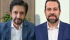 Ricardo Nunes e Guilherme Boulos disputarão o segundo turno das eleições em SP