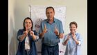 Adriane Lopes, Carlão e Tereza Cristina 