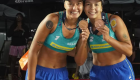 Vic, de MS, e Thâmela conquistam o bronze do Circuito Mundial de Vôlei de Praia