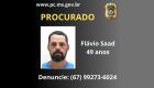 Polícia procura por Flávio Saad, homem que matou a ex e o namorado dela a tiros na Capital