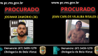 Josimar Zamúrio, de 38 anos, e Jean Carlos Vilalba Risaldi, de 24, envolvidos na morte de Centurião Valhovera de Almeida, de 15 anos, durante o roubo de duas caminhonetes