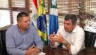 Governador Juan Silvino e Eduardo Riedel