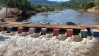 Correnteza leva ponte provisória, construída após enchentes no Rio Grande do Sul