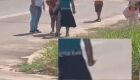 Confusão aconteceu perto de escola