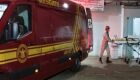 A vítima foi socorrida e encaminhada para o hospital da cidade