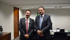 Senador Vanderlan Cardoso e Sérgio Longen
