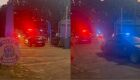 Diversas viaturas foram as ruas da cidade
