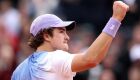 João Fonseca na estreia em Roland Garros