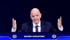 Gianni Infantino no 75º Congresso da Fifa