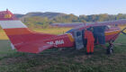 Idoso é resgatado de avião em aldeia de Corumbá