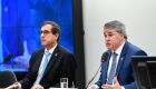 Relator da LDO, deputado Gervásio Maia, ao lado do presidente da comissão, senador Efraim Filho