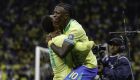 Vinícius Júnior comemorando o gol marcado