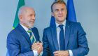 Lula e Macron durante Assembleia da ONU, em Nova York