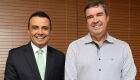 Presidente do IDAMS, João Paulo Lacerda e governador de MS, Eduardo Riedel 