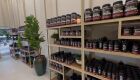 A linha vai desde creatina até whey protein