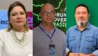 Representantes de Mato Grosso do Sul, Christine Maymone, Marcos Espíndola de Freitas e Ricardo José Senna