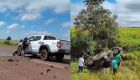Acidente grave mata uma pessoa na BR-463, entre Dourados e Ponta Porã