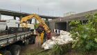 Comportas 11, 13 e 14, localizadas na avenida Castelo Branco, estão em obras e serão fechadas pelas chamadas "bags"