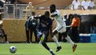 Dembélé sobre a zaga do Real Madrid