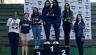 Atletas ficaram em terceiro lugar na competição