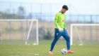Bruno Samudio treinando com a Seleção Brasileira sub-15 